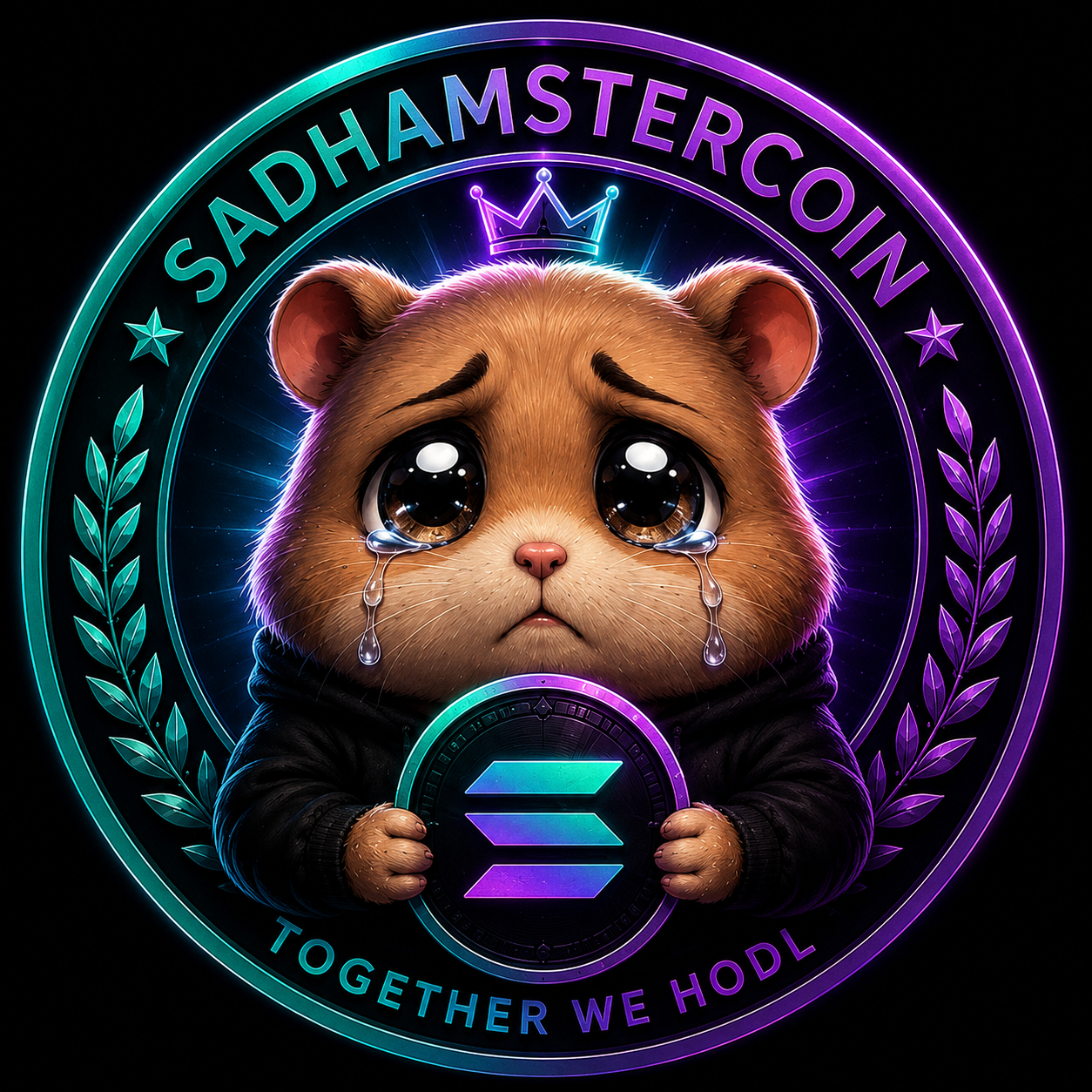 SadHamsterCoin β Official Logo